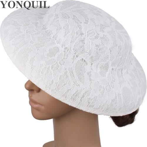 30 CM Big Size Fascinator Bases For Wedding Ladies Party DIY Hair Accessories Formal Women Derby Fedora Cap Fascinator Hats