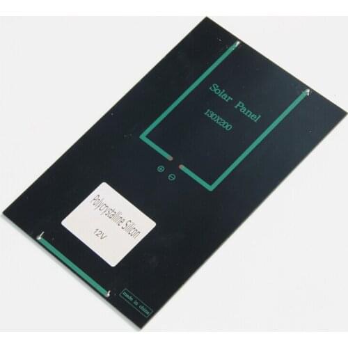 4.2W 12V Solar Cell Solar Module Polycrystalline Solar Panel DIY Solar System 200*130*3MM High Quality FreeShipping