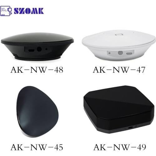 4 pcs/lot Plastic Network Enclosure Electronics Project Box Pcb Wifi Router Housing Cabinet Wall Mount