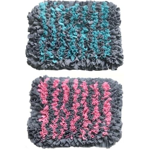 52x40cm Pet Dog Snuffle Mat Nose Smell Training Sniffing Pad Slow Feeding Bowl