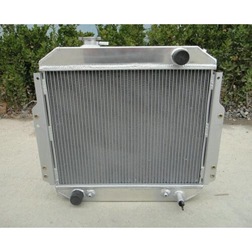56mm Aluminum Radiator For 1988-1992 Nissan Forklift A10-A25 H20 OEM 2146090H10 AT MT 2.0L L4