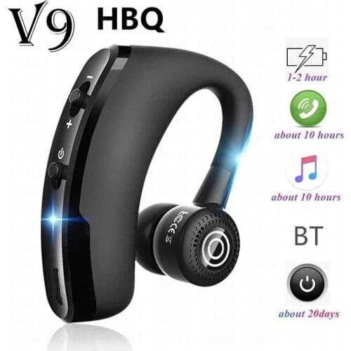 V9 Wireless Earphones headphones Handsfree wireless headset Business headset Drive Call Sports Earphone Bluetooth-Compatible