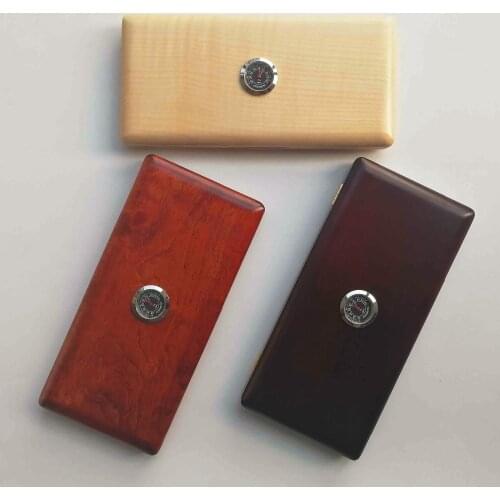 Maple Wooden Oboe Reed Case 20PCS With Hygroneter Reed Hold