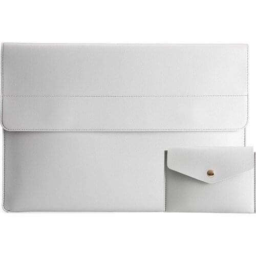 Pu Leather Laptop Sleeve Bag Case For Macbook Air Pro 13 M1 2020 15 Waterproof Notebook Cover For HP Lenovo 12 14 15.6 inch Case