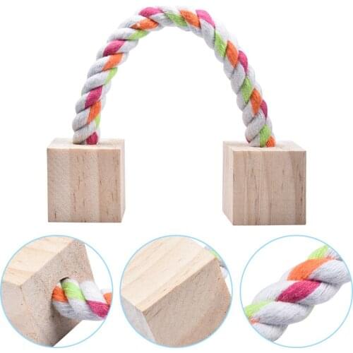 Pet Chew Toys Hamster Teeth Grinding Box For Hamster Rabbits Guinea Pig Natural Wooden Molar Quartet Cube Small Pet Toy Dropship