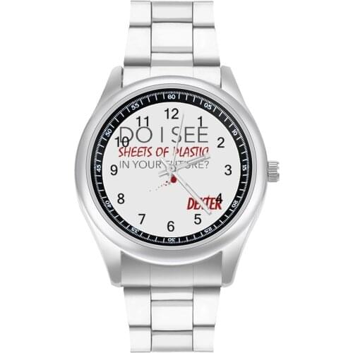 Dexter Quartz Watch Stainless Photo Wrist Watch Girl Sport Simple Cheap Wristwatch