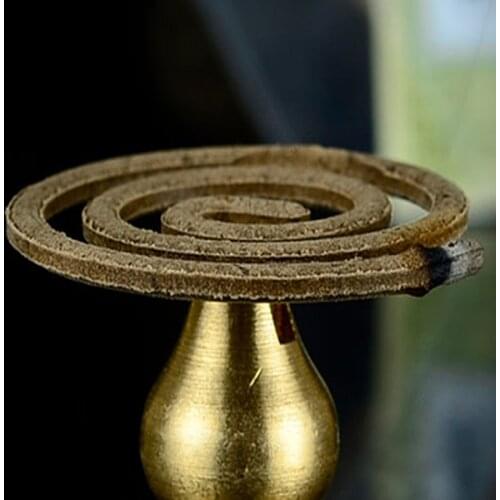 Natural Vietnam 6A Oud Coil Incense 10pcs, Natural Sweet Aroma Oud Incense Coil 1H burning time