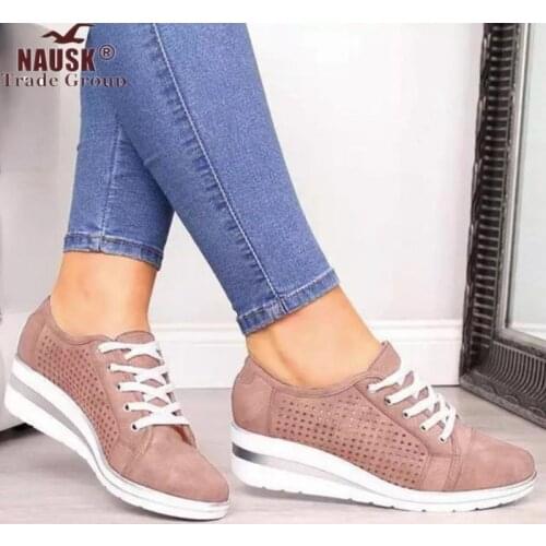 New Women Flats Summer Leather Shoes Low Heels Slip on Casual Soft Flat Shoe Bow-knot Hollow Breathable Ladies Loafers Sandals
