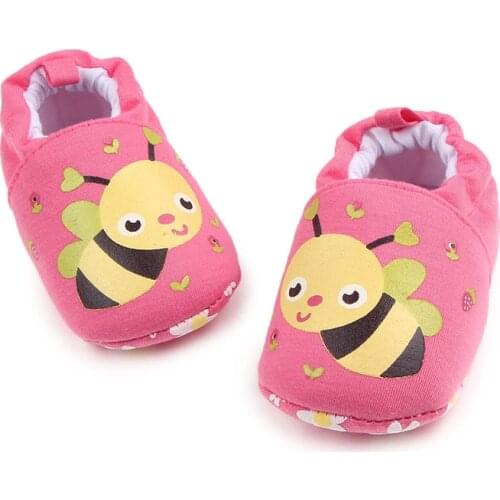 Baby Shoes First Walkers Newborn Baby Boy Girls Shoes Booties Cartoon Soft Sole Anti-slip toddler Crib fashion Shoes for kids