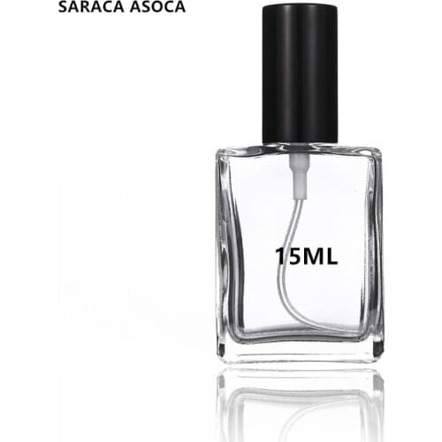 Wholesale Retial 15ml Perfume Bottles 18pcs/lot Travel Spray Perfume Glass Bottles