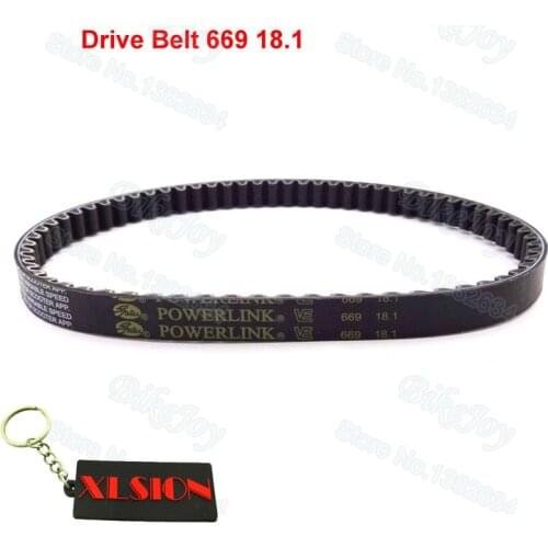 Powerlink 669 18.1 CVT Drive Belt For GY6 49cc 50cc Roketa Sunl Vespa Jonway Moped Scooter