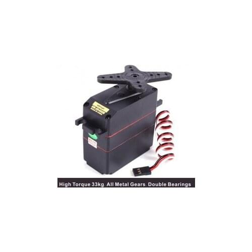 Spring Digital Big RC Servo 23T JR S8466M 33kg/166g W/All Metal Gears and Double Bearings