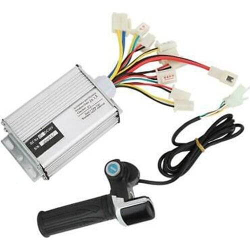 36V 1000W Brush DC Brushed Motor E-Bike Controller Thumb With Throttle Grip Set Lock Electric Scooter Bicycle Accessory