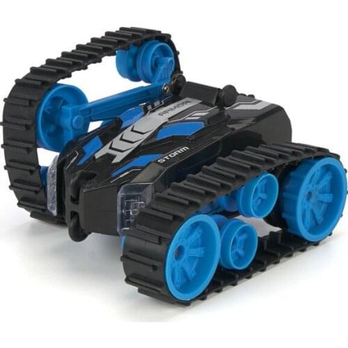 RC Stunt Car D851 Tracked Tank Armored s Remote Control Tanks Boy Toy With Light Tumble