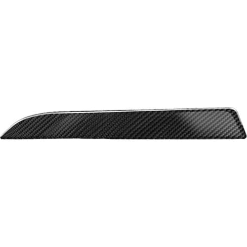 Carbon Fiber Left Hand Driver Side Dashboard Decor Cover Trim Sticker for Audi A4 B8 2009-2016