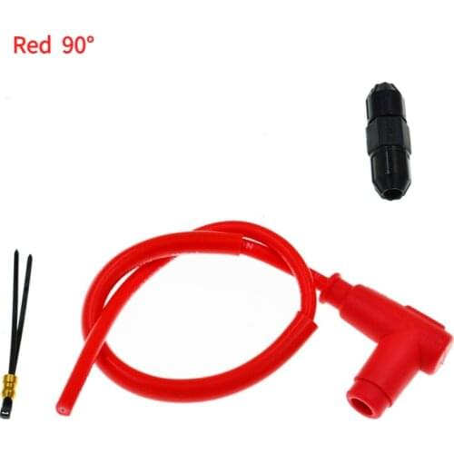 Universal Motorcycle NGK Ignition Coil Spark Plug Iridium Power Cable For Dirt Bike Go Kart ATV Scooter Moped Yamaha Kawasaki