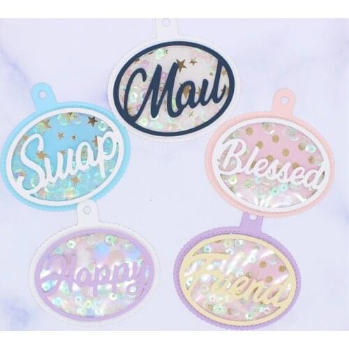 YPP CRAFT The label Metal Cutting Dies Stencils for DIY Scrapbooking/photo album Decorative Embossing DIY Paper Cards