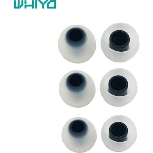 Whiyo 1 set of Replacement Silicone Tips Earbuds Eartips for SONY WI-H700 C600N C400 SP500 SP600N Earphone