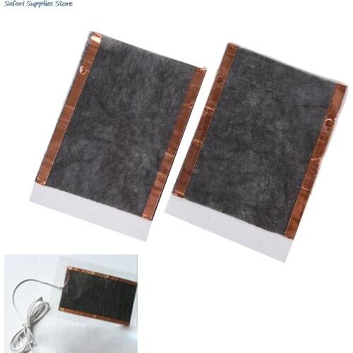 2pcs Portable DIY USB Heating Heater Winter Warmer Plate for Shoes Gloves Mouse Pad