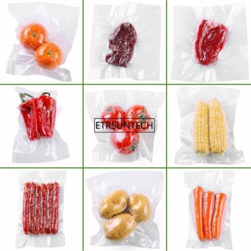 2000pcs Vacuum Bags Food Freezer Storage kitchen Organizer Fresh Food Sealer Bag Food Storage Bag Transparent