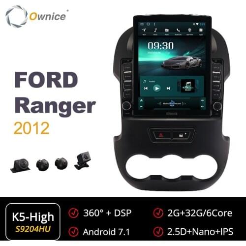 Ownice for Ford RANGER 2012 Car Android Radio Auto truck van Multimedia Video Audio GPS Player head Unit 360 Panorama DSP