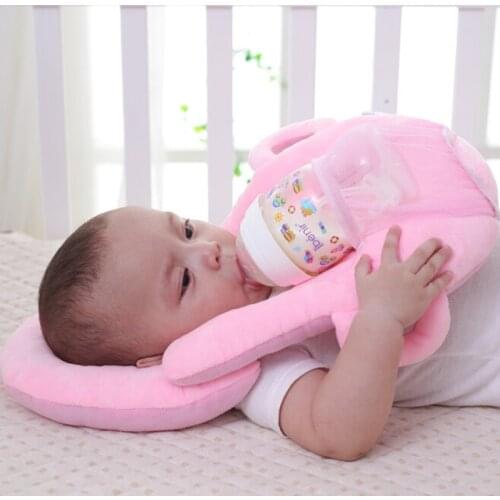 Baby Pillows Nursing Breastfeeding Layered Washable Cover Infant Adjustable Cushion Infant Bottle Feeding Pillow Baby Care