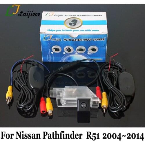 For Nissan Pathfinder R51 2005 2006 2007 2008 2009 2010~2014 Car Reverse Camera / Wireless HD CCD Night Vision Rear View Camera