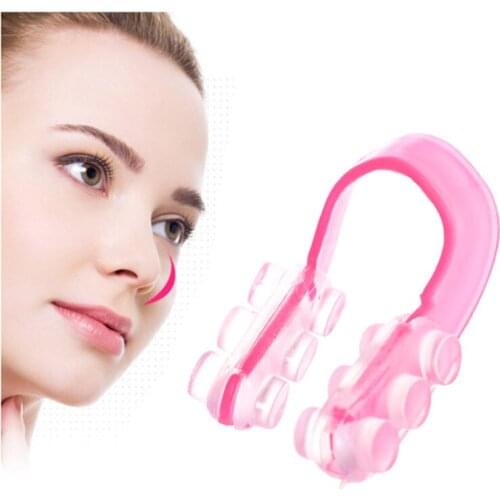 10PC/set Silicone Nose UP Lifting Shaping Clipper Bridge Straightening Clip Nose Increased Nose Shapers Health Care Tool