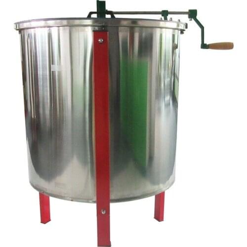 6 Frames Manual Control Honey Extractor Apiary Centrifuge Honey Bucket Beekeeping Tools High Quality Stainless Steel