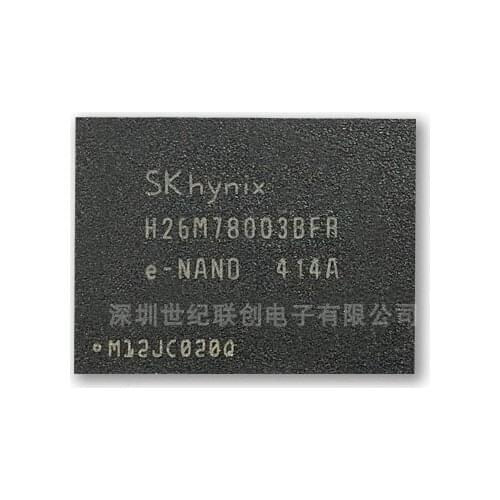Xinyuan(1PCS) (2PCS) (5PCS) (10PCS) 100% new original H26M78003BFRE-NAND H26M78003BFR 64GB BGA Memory chip H26M78003BFR E-NAND