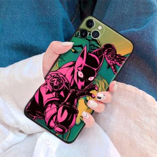 Killer Queen Yoshikage Kira jojo anime For iPhone se 6s 7 8 plus x xr xs 11 12 mini pro max soft silicone phone case cover shell