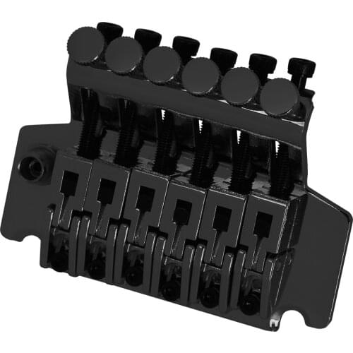 NEW Guitar Double Locking Tremolo Bridge System String Spacing 10.8mm Black for Electric Guitar