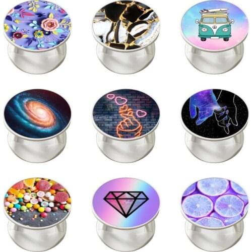 New Flexible Phone Grip Stand Mobile Phone Accessories Swappable Top For Smartphone