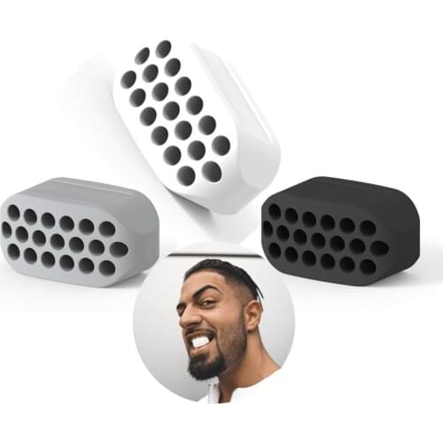 New Jaw Trainer Face-lift Artifact Facial Muscle Chew Device Face and Neck Exercise Ball Strength Exerciser Expander Equipment