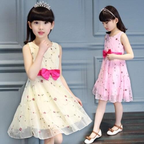 OBOVATUS Summer Dresses For Girls