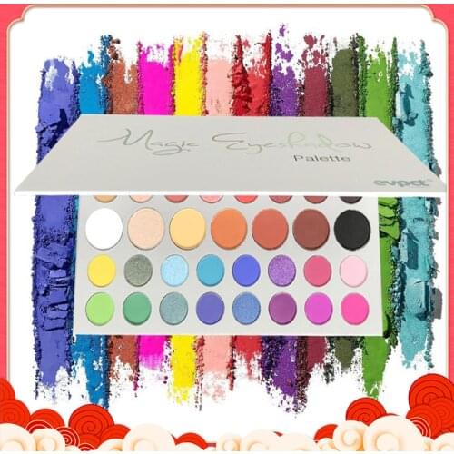 39Colors Glitter Eye Shadow Women Makeup Matte Shiney Long-lasting Eyeshadow Palette Eyes orange eye shadow nude pigment pallete