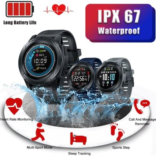 Smart Watch Bluetooth 4.0 Recording Bracelet Health Tracker Message Reminder IP67 Waterproof Smart Wristwatch For Android iOS