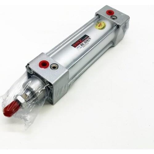 SC32x75 Standard Cylinder 32mm Bore 75mm Stroke Screwed Piston Rod Dual Action Air Cylinder