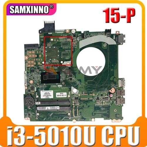 For HP 15-P Series Laptop Motherboard 802951-501 802951-001 With i3-5010u CPU DAY11AMB6E0 100%Tested Fast Ship