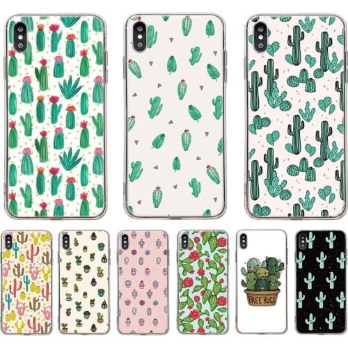 For ZTE Blade 20 smart V9 V10 Vita V2020 A7 A5 A3 2019 L8 A530 A606 Axon 10 Pro 11 SE 5G cactus Soft phone case