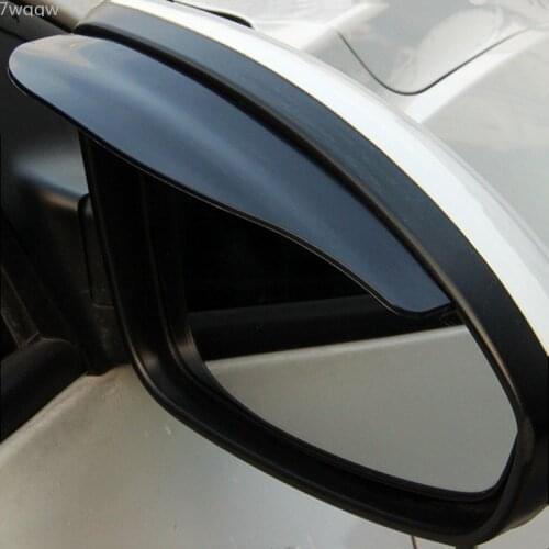 1Pair Car Back Mirror Eyebrow Rain Cover For Mercedes Benz W211 W221 W220 W163 W164 W203 W204 C E SLK GLK CLS GL