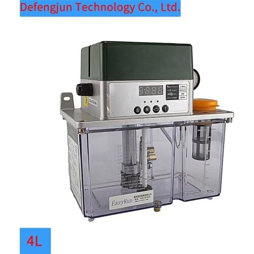 CE 4L 220V Electric Lubrication Pump Of Automatic Lubricant Automatic Lubricating Oil Pump of Lubricator For CNC Machine