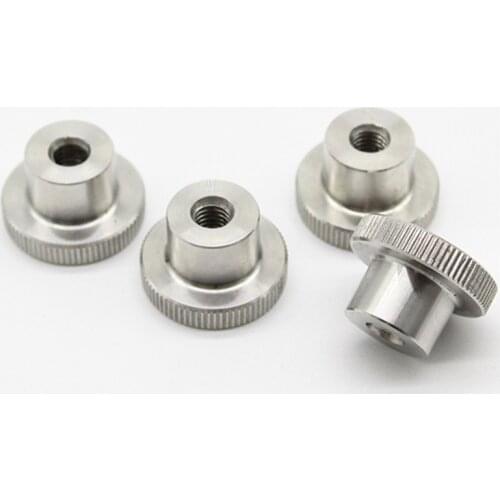 Funssor 4pcs Voron 2.4 3D printer DIY M4 Knurled Nut (DIN 466-B)