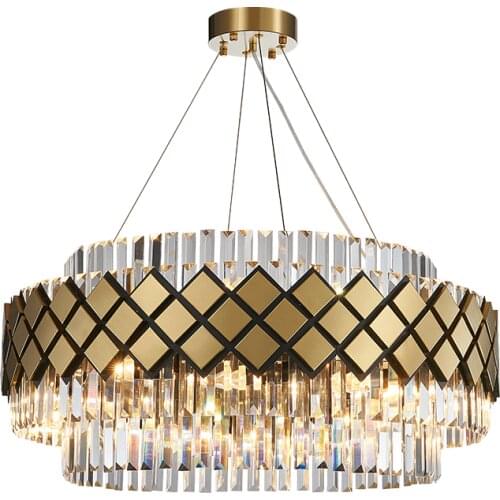 Art Decorate Luxury Post-Modern Contemporary Decorative Crystal Chandelier Pendant Light Chandeliers