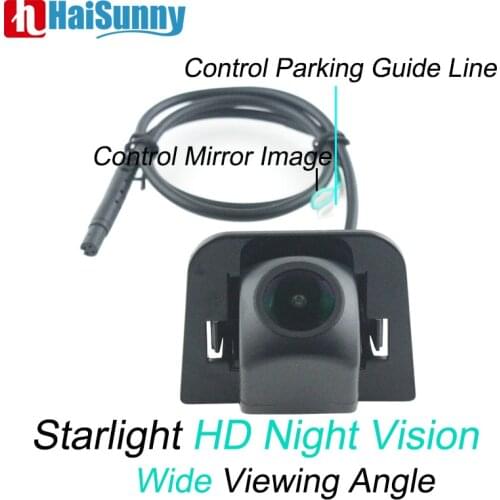 Night Vision Vehicle Backup Rear Camera For Toyota Prius XW30 2010 2011 2012 2013 -2015 MCCD Fisheye Lens Reverse Camera Full HD