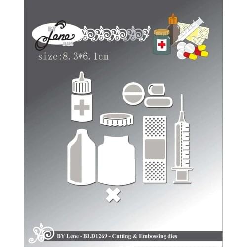 Sirius Nurse supplies Metal Cutting Dies Stencils Template for DIY Scrapbooking Embossing Paper Cards Album Making Craft Die