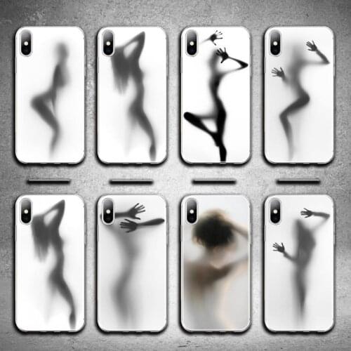Woman Silhouettes Phone Case For iphone 12 11 Pro Max Mini XS Max 8 7 6 6S Plus X 5S SE 2020 XR Silicone Soft cover