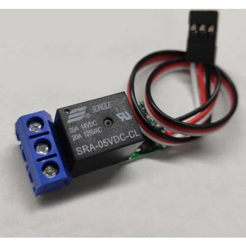 K1 PWM Switch Remote Control Relay Switch Navigation Light Control Electronic Switch for DIY RC Airplane/Rocket/Car/Tank Model