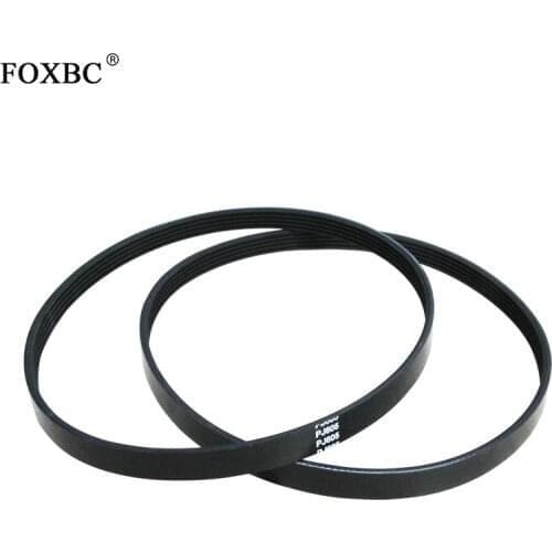 FOXBC 5PH 271x7mm Drive Belt Replacement V-Belt Black Color for Bosch Wood Planer Tools-5 Pack