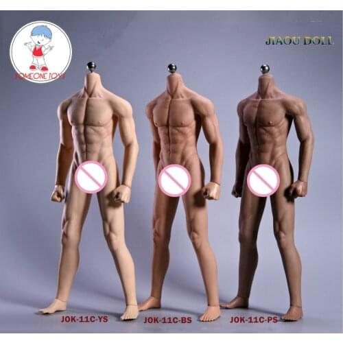 Super Flexible Male Seamless Body Figure 1/6 Scale With Stainless Steel Ball Joints Strong Musle Figure Model Collection Toy